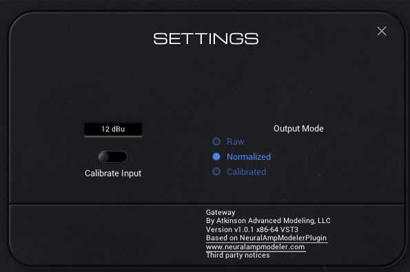Neural Amp Modeler