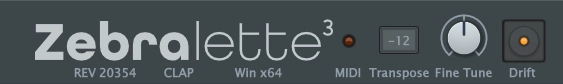 zebralette3 OSC