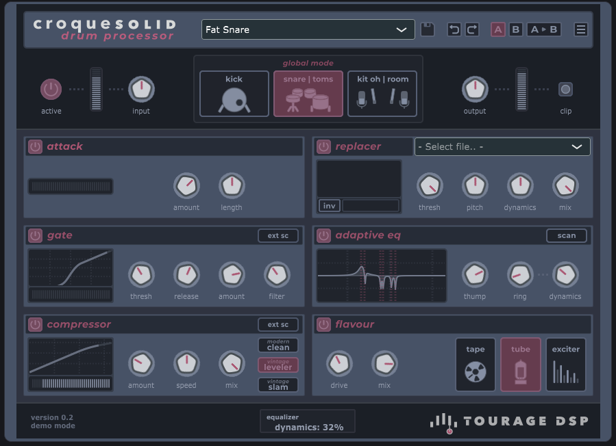 drum processor croquesolid