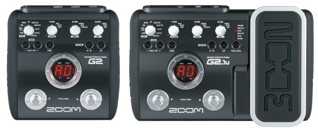 ZOOM G2、G2.1u