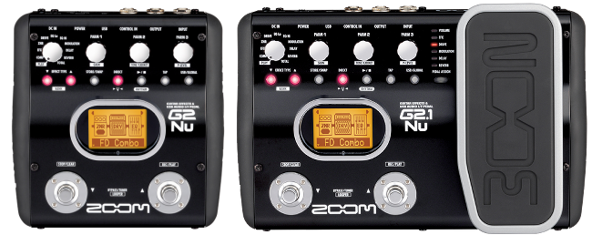 ZOOM G2Nu、G2.1Nu